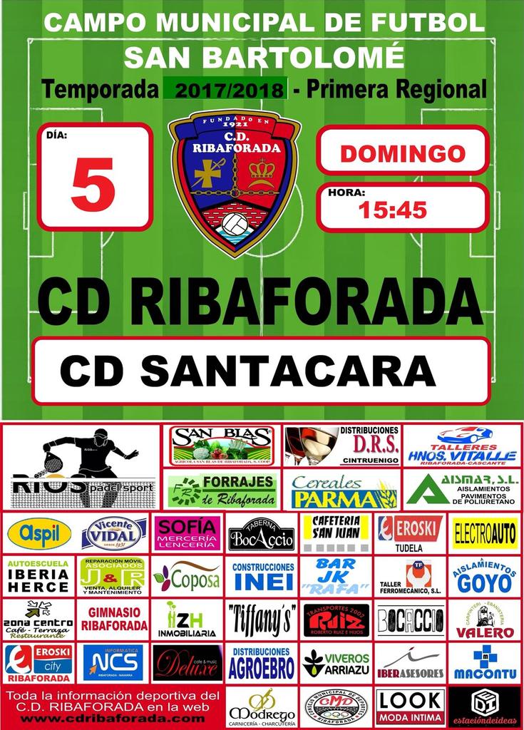 cdribaforada's tweet photo. Domingo día 5 a las 15:45 https://t.co/9VZGmthvyg