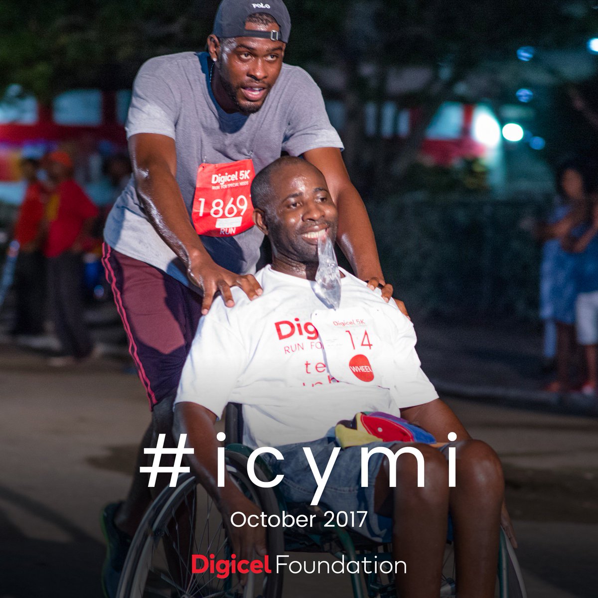 DIGICELJamaica's tweet photo. #ICYMI: From the #DigiNight5K, to working with #DRS14 champ Short Boss - Check out what #DigicelFdnJA did in October https://t.co/EfXp79CSBL https://t.co/LMClwxyaTR