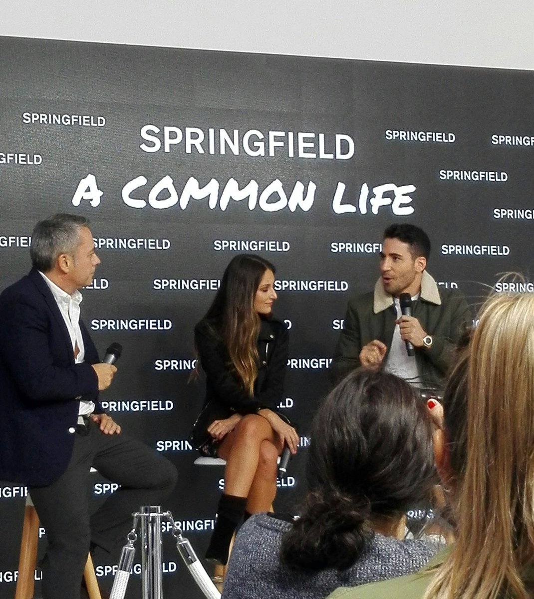 "Me siento muy identificado con esta campaña" <a href="/ma_silvestre/">MiguelAngelSilvestre</a> #ACommonLife #Springfield