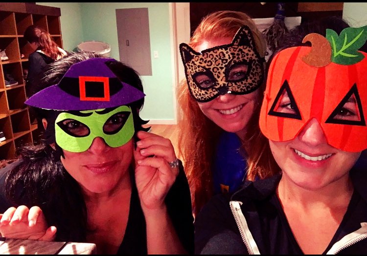 ThePointEB's tweet photo. Boo to you from our crew! ๐ Make sure you stop in today for a spell and wear your costume! ๐ฎ๐๐ป#thepointeb #yoga #eastboston #halloween https://t.co/8kbM9ehI6P