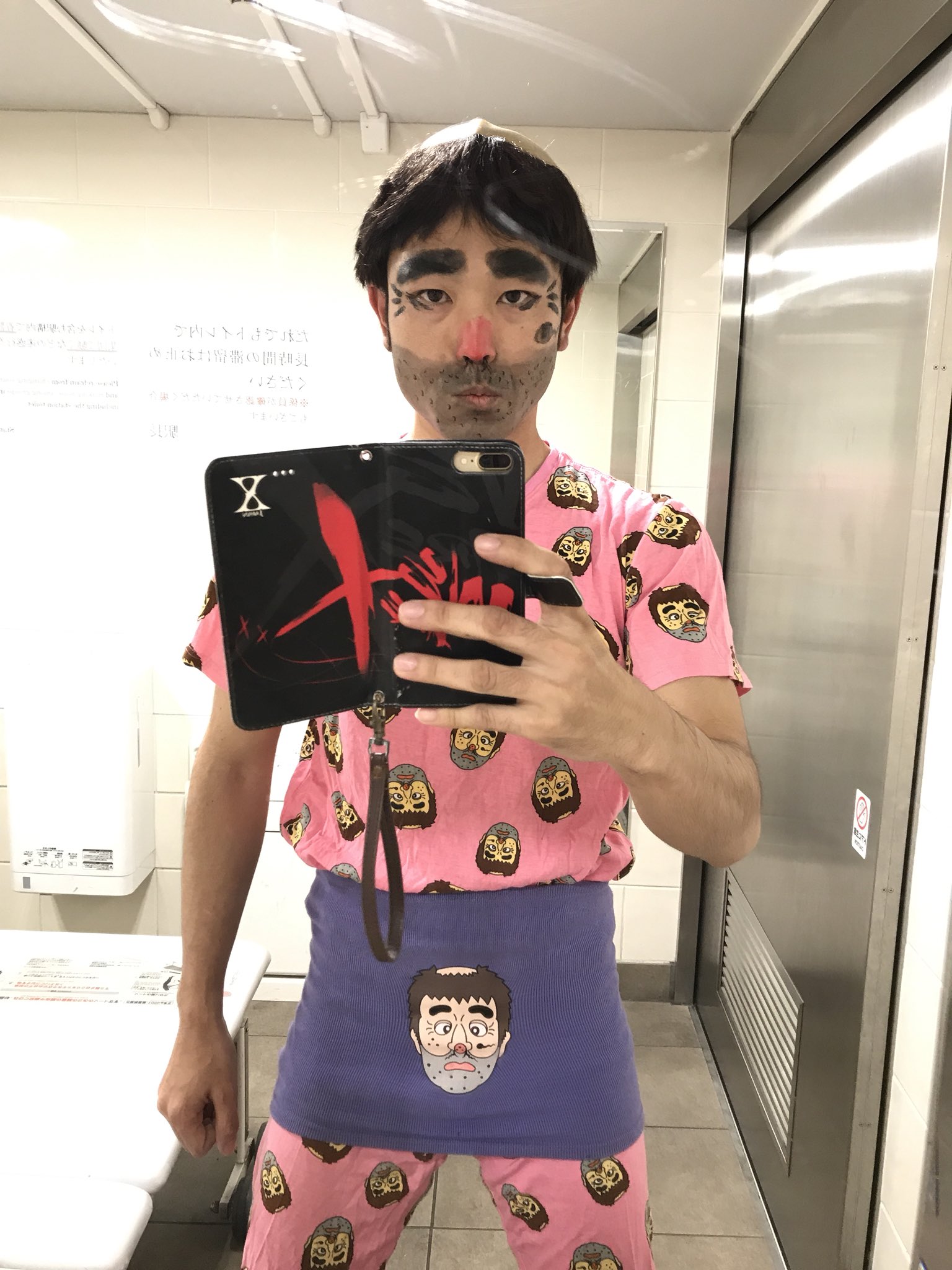 志村けん 変なおじさん パジャマ 激レア 冬 ハロウィン 当時物