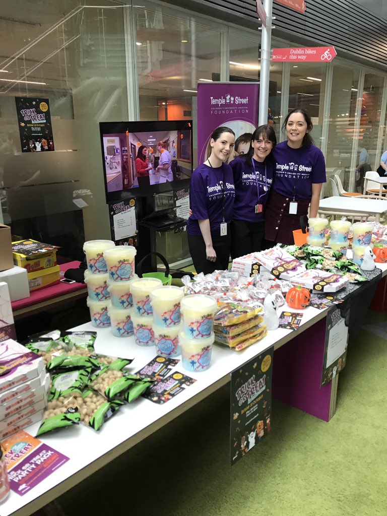 PwCIreland's tweet photo. Our little shop of horrors is now open! We're all set for our #trickortreat4templest sale #pwcgivesback https://t.co/zreSWLQDIJ