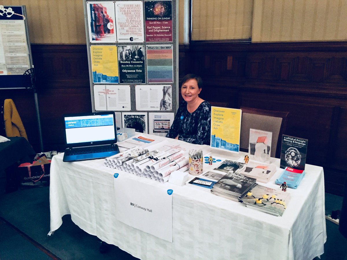 SophieHawkey76's tweet photo. Head down to Senate House for History Day and meet some excellent library and archive peeps incl Conway Hall! #HistDay17 @ConwayHall https://t.co/5EToSx0cXT