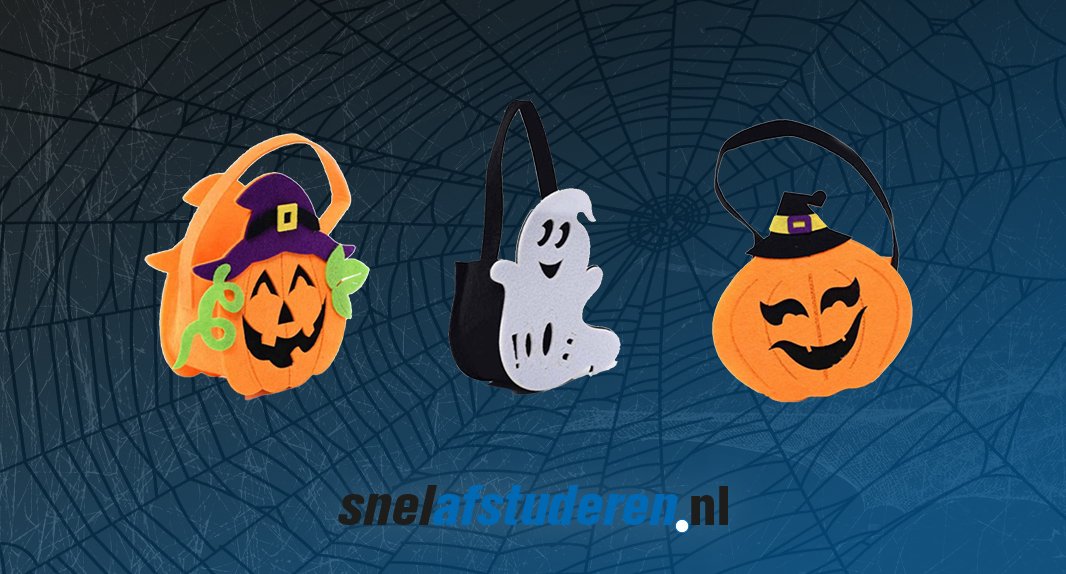 snelafstuderen's tweet photo. Het is Halloween! Wie kunnen wij blij maken met een van de drie halloweenpakketten? Tag hem of haar op onze Facebookpagina! https://t.co/4Zdv90SqYw