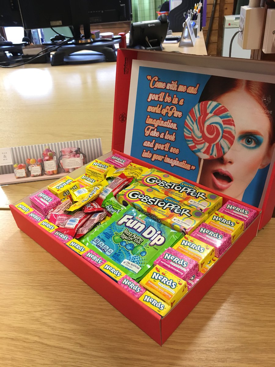 SundialSOS's tweet photo. Thanks to @ExclusiveMandE for popping in with these yummy treats! https://t.co/LZ8l1sxayt