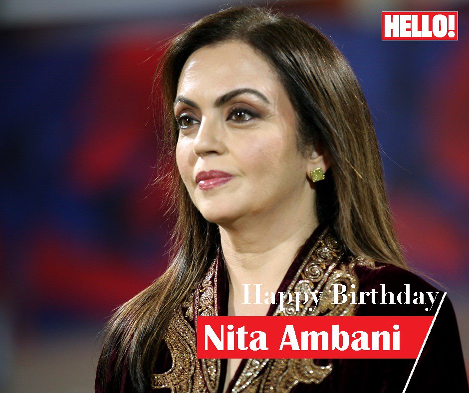 HELLO! wishes Nita Ambani a very Happy Birthday   