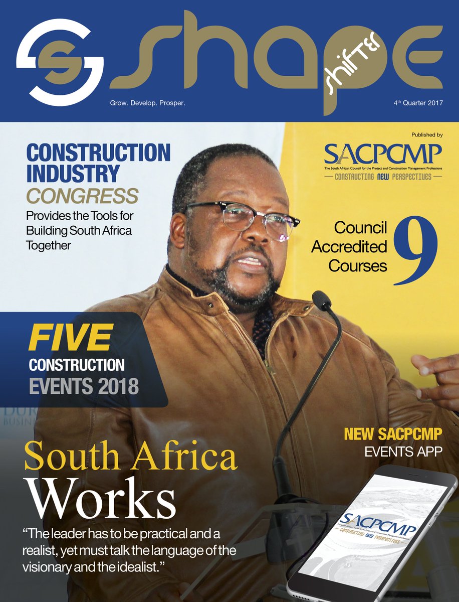 SACPCMP's tweet photo. Read about CBE's Transformation Indaba and changes to the CBE legislation in Shape Shifter SACPCMP's new magazine https://t.co/gdSkGx6FxV
