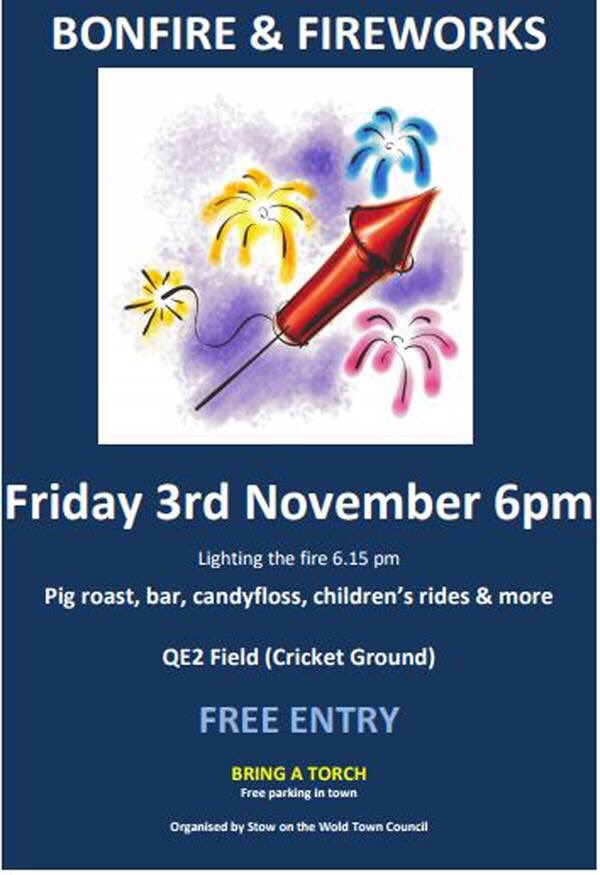 StowontheWold1's tweet photo. All looking good for #stowonthewold bonfire Night. #hogroast #funfair rides #fireworks #bonfire etc. Fri Nov 3rd https://t.co/7lIBwTvMD0
