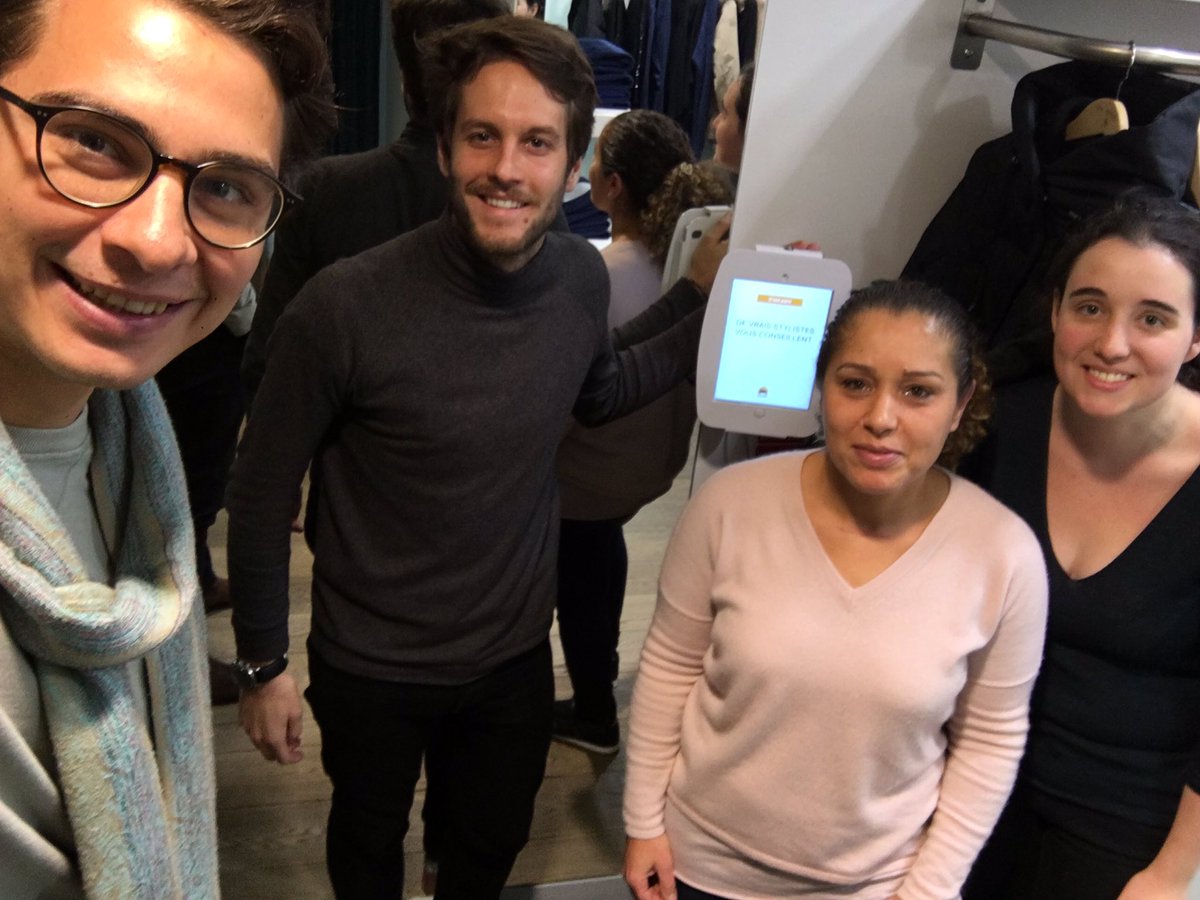 VinceDeloffre's tweet photo. C'est parti ! @AskAnna_app chez Sud Express au magasin St Michel 💪 https://t.co/HjcYj980q9