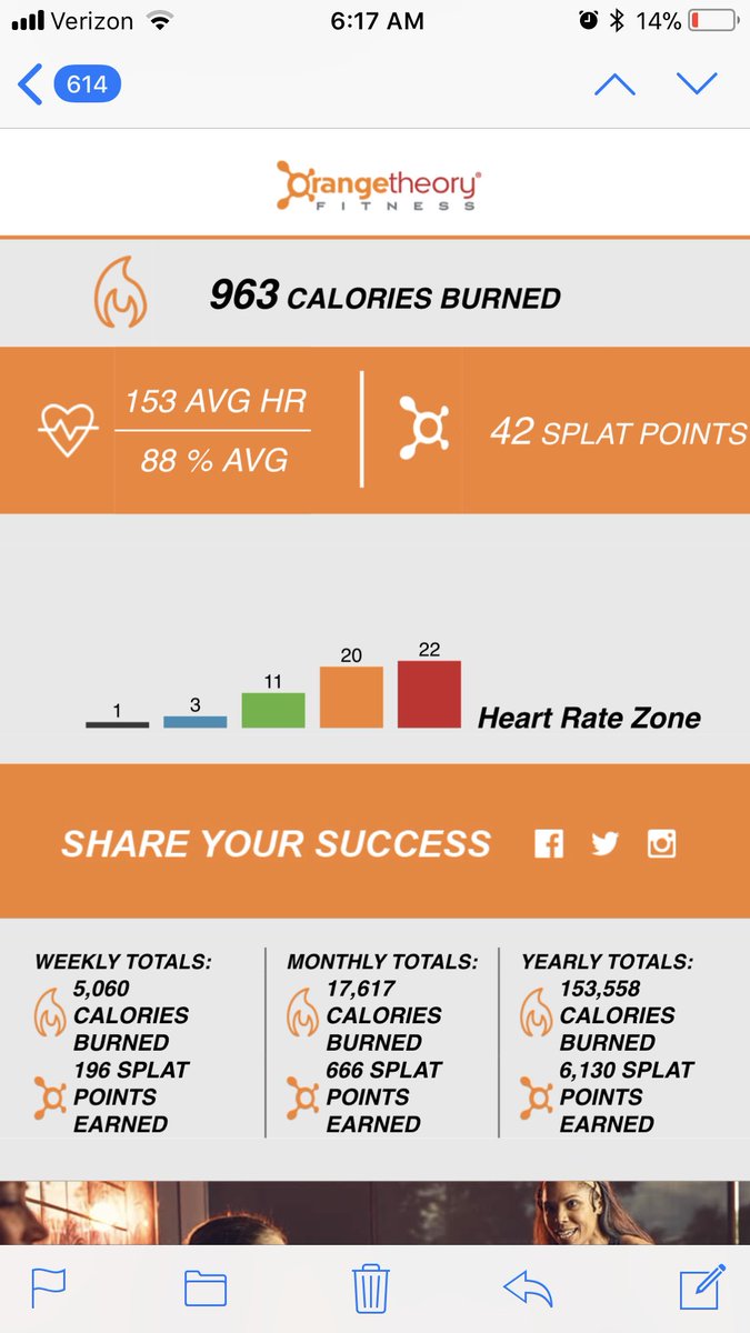 xplrr's tweet image. Last day of Hell Week! #otfhellweek #helloween #alltricksnotreats 😫 #gotmyshirt #totallyworthit @orangetheory