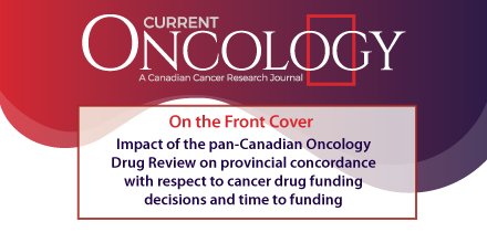 mb_Oncology's tweet photo. Current Oncology: #OnTheFrontCover Impact of #pCODR on #cancer #drugfunding decisions… https://t.co/weyzJtyc8b #MedicBoard https://t.co/r2ppu59vIh