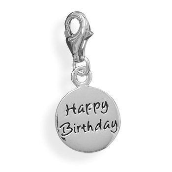 jewelrymandave's tweet photo. Engraved Happy Birthday Charm with Lobster Clasp, Dangle Charm, Zipper P… https://t.co/wShgHfARrS #Etsy #DangleCharm https://t.co/KTuqgVxjKS