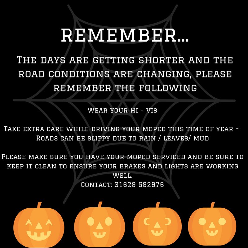 Happy Halloween. #w2w #mopedloans #trarnsportsolutions