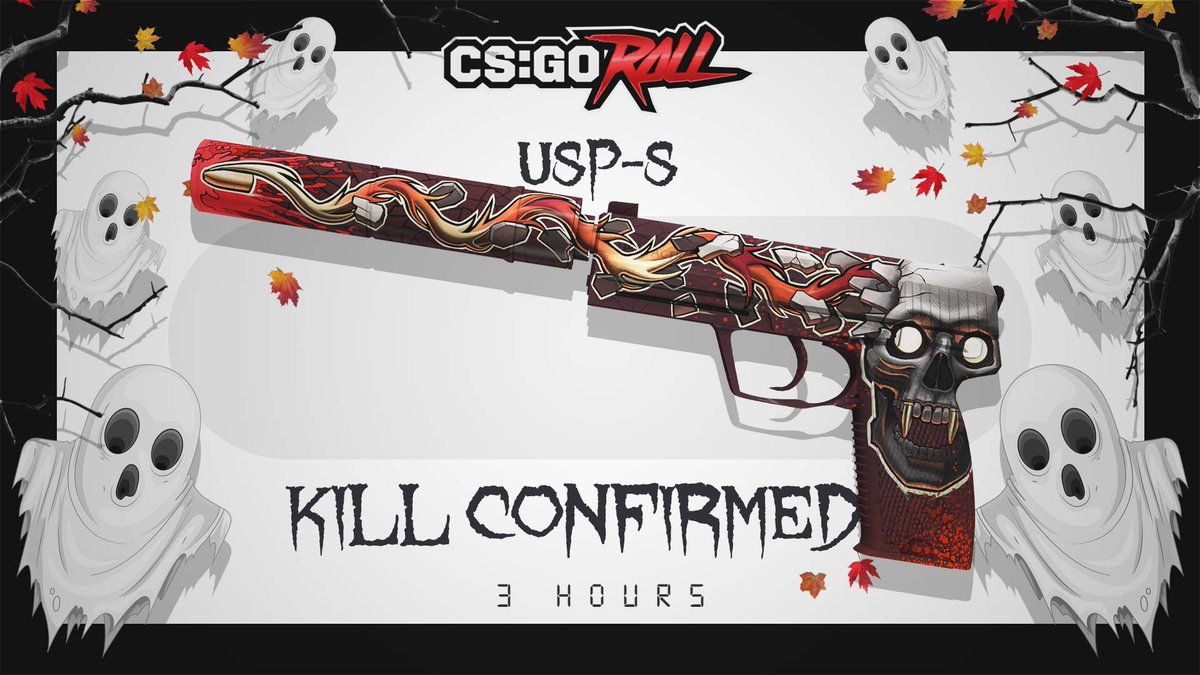 CSGORoll's tweet photo. USP-S | Kill Confirmed FT - GIVEAWAY

- RT &amp; Follow
- Enable notifications on CSGORoll
- Play Free Spin https://t.co/F7PFQkbA3J

Good luck! https://t.co/27r63n894P