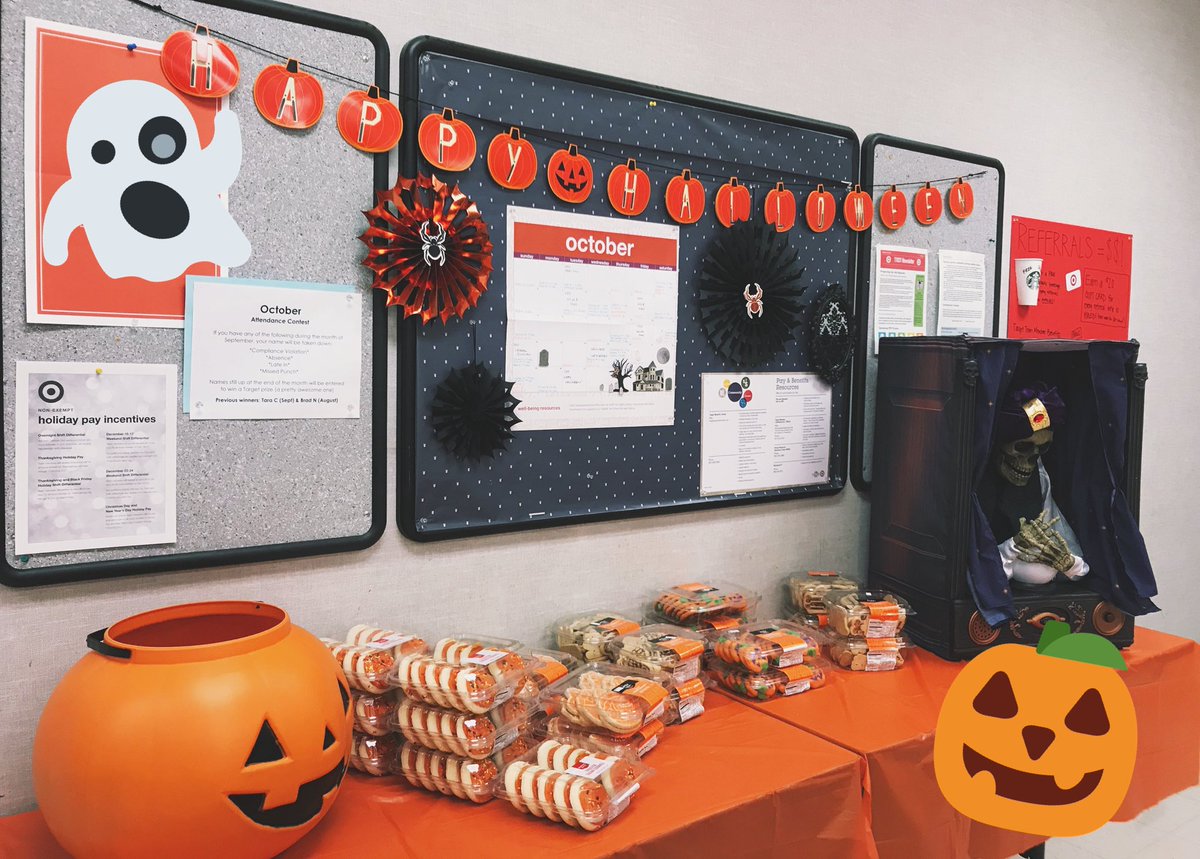 Happy Halloween from T1831! 
🎃👻🕷🕸
<a href="/JansonKinsley/">Janson Kinsley</a> <a href="/ABibeau_Target/">Ashley Timm (Bibeau)</a> <a href="/HaileyEibler/">Hailey Eibler</a> <a href="/amy_vanhulzen/">Amy Van Hulzen</a> <a href="/Howard_JoshT/">Josh Howard</a>