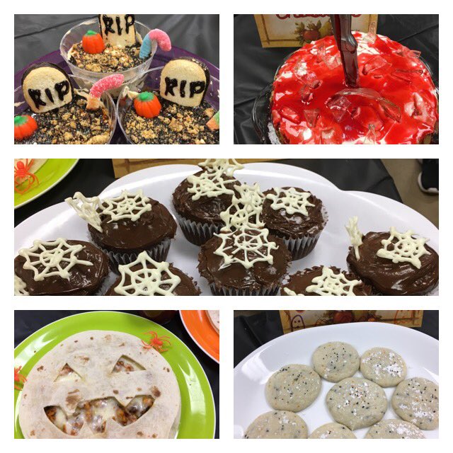 sfhs_fccla's tweet photo. #halloweenwars  in Foods classes today https://t.co/NaDoYUX4OJ