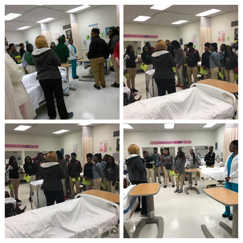 faulkner_ctc's tweet photo. Check out the @VHSAcademies tour of Faulkner this morning! They had a blast learning about health science! #tlfctc #tlfhealth #vigortour @Careertechmob @MarcieMcNeal https://t.co/8CqMzkORsW