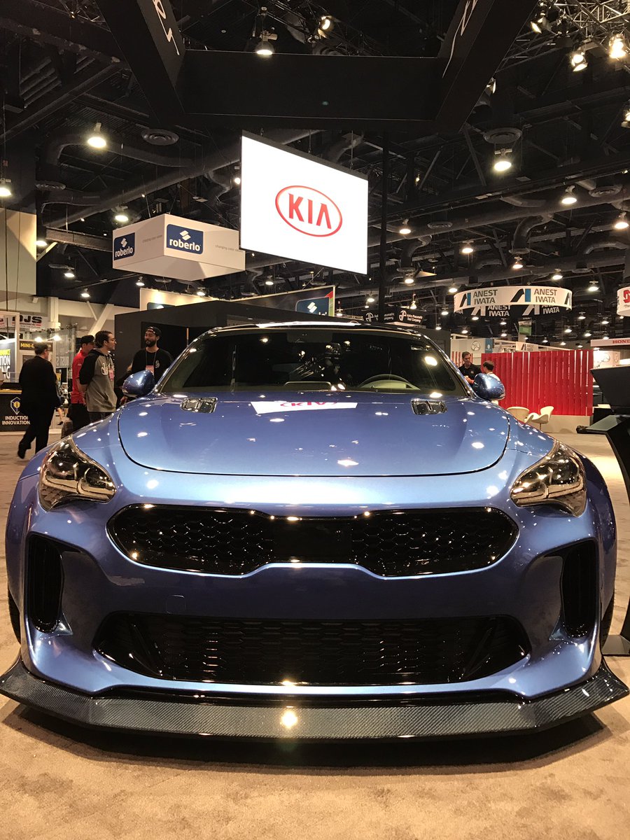 Jeana Shandraw on Twitter "The Kia Stinger GT West Coast Customs Wide