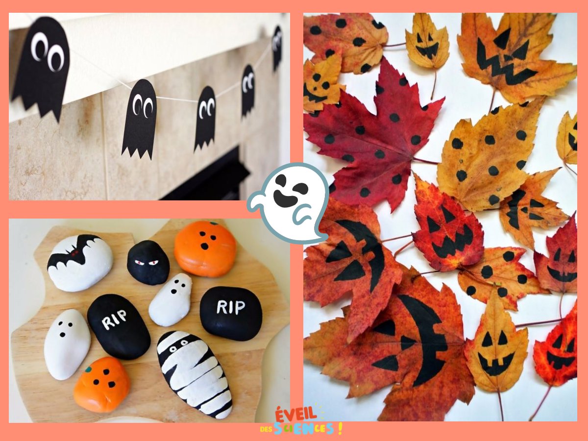 #Bricolages super faciles pour #Halloween avec les #enfants #DIY #recup