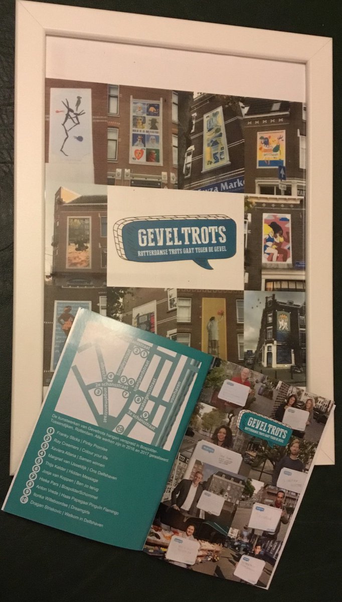 Aanrader voor een mooie wandeling door Bospolder-Tussendijken! Bewoners, Lotti Hesper en St. Blancoo trots op de nieuwe gevelschilderingen