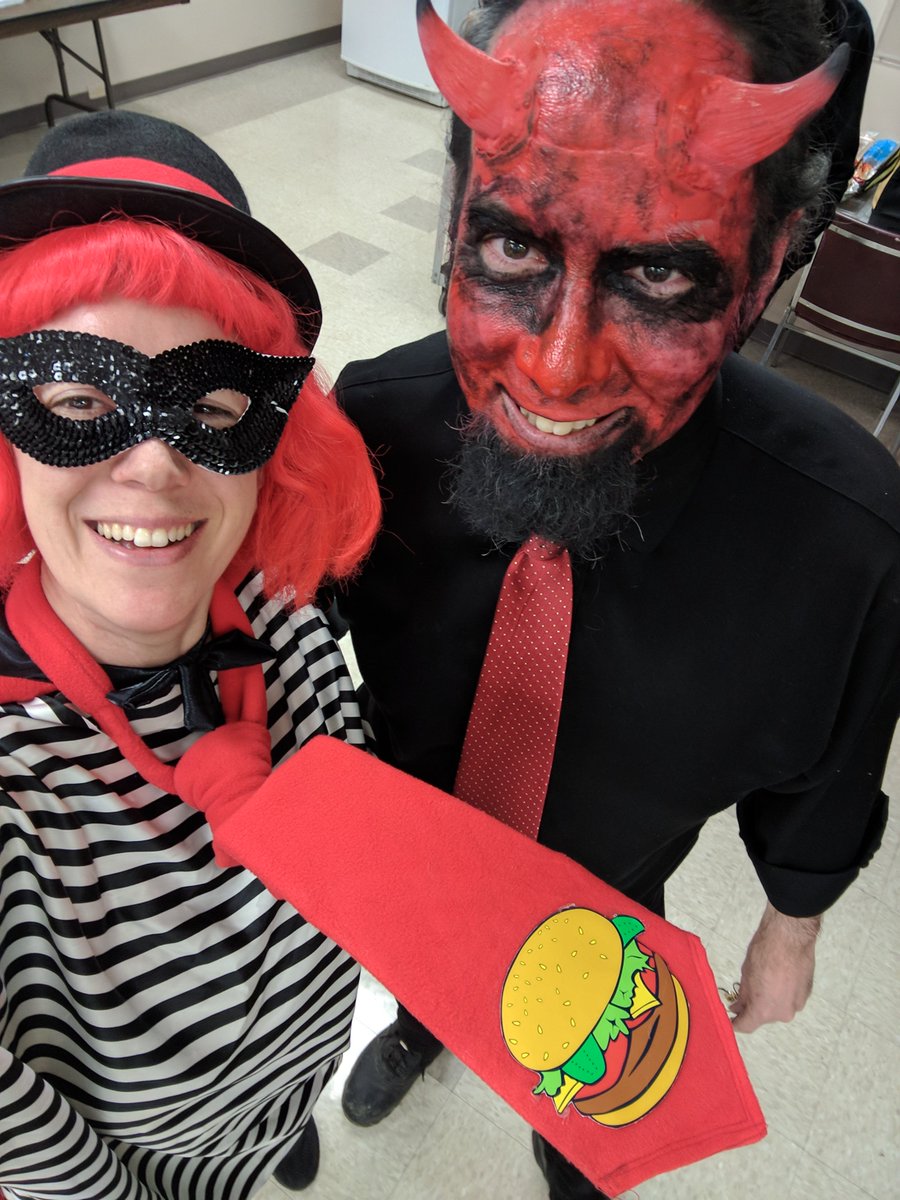 IDEALINDCanada's tweet photo. IDEAL celebrates Halloween with a costume contest at our Ajax, ON location #awesome #costumes https://t.co/WR3h0Y04bD