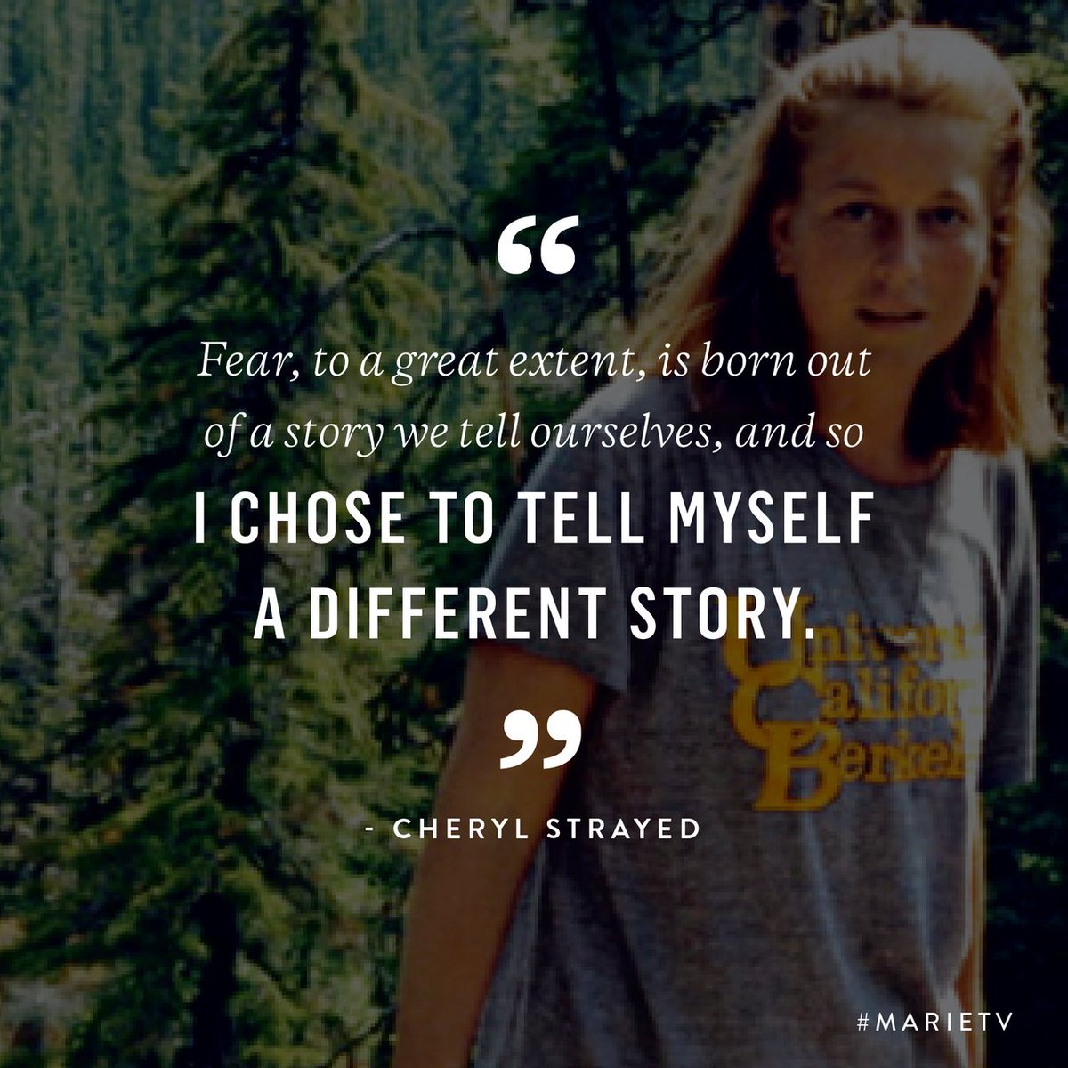 marieforleo's tweet photo. I'm with @CherylStrayed on this one 💗 https://t.co/iQID1KiIC6