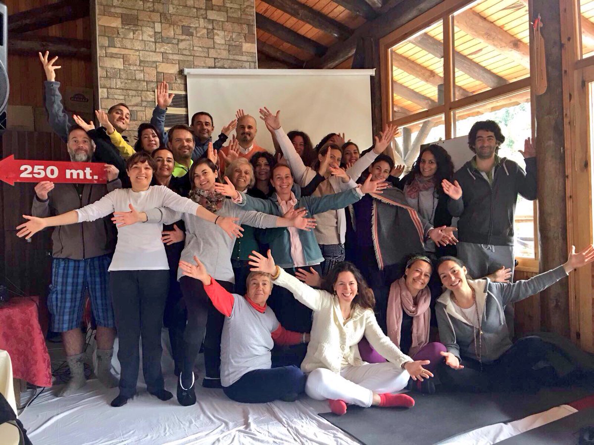 jyothirmayah's tweet photo. Turkey Meditates. Silence Retreat participants with senior @ArtofLiving faculty Giorgio Milano https://t.co/xj1vyfct9e