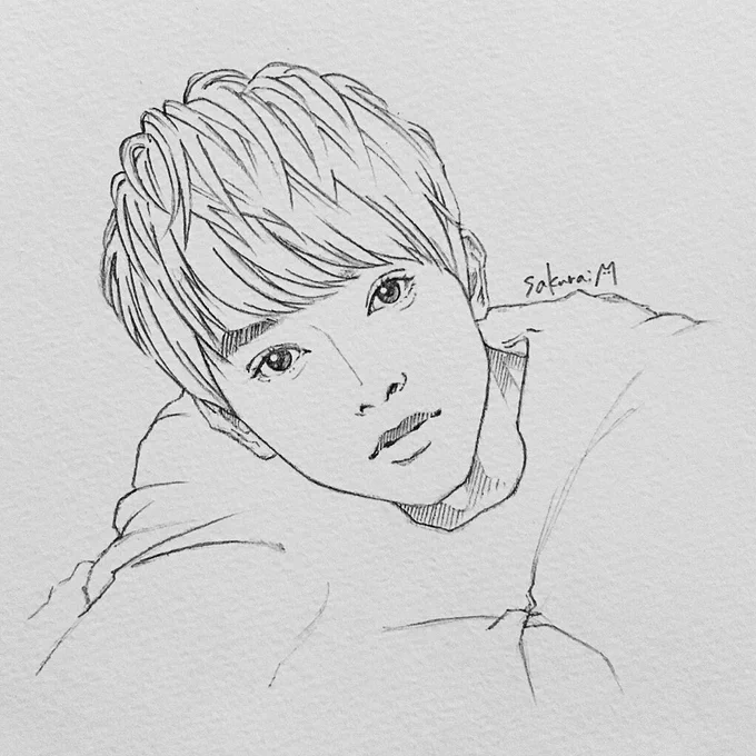 こえ恋からのおそ松さんを
待つ間に描いてたイラスト。

斉木楠雄のΨ難での中二病が凄かった、吉沢亮くん。 