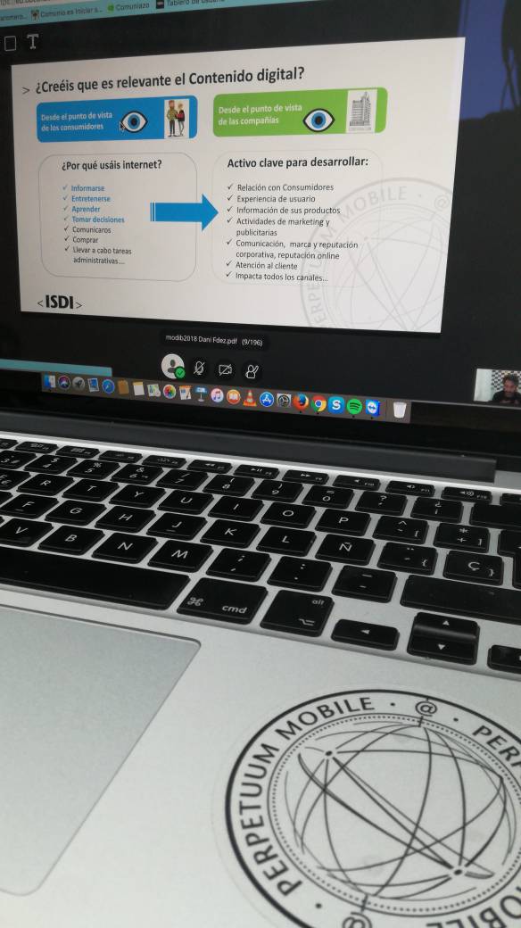 miguelgarcia_ro's tweet photo. #HappyHalloween
Vamos a por una MasterClass con Daniel Fernández #ContenidosDigitales #Modib #Isdi https://t.co/AIQa2uJNC8