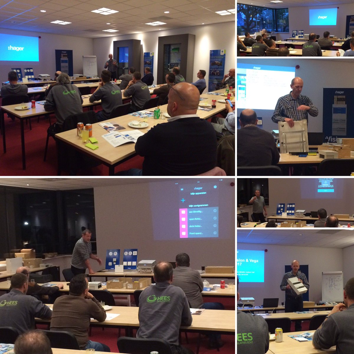 Weer 'n leerzame presentatie over #vision #vega #coviva van @Hager_NL dit keer bij <a href="/Schuurman_ET/">Schuurman GH in ET</a> in Roermond <a href="/JohnvVugtHager/">John van Vugt</a> #teamhager 👍🏻