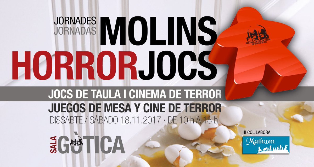 terrorMolins's tweet photo. Te gustan los juegos de mesa⁉️

No te pierdas este año nuestra primera edición del #MolinsHorrorGames 

https://t.co/sOOQRlSrek https://t.co/EliP5mpvVe
