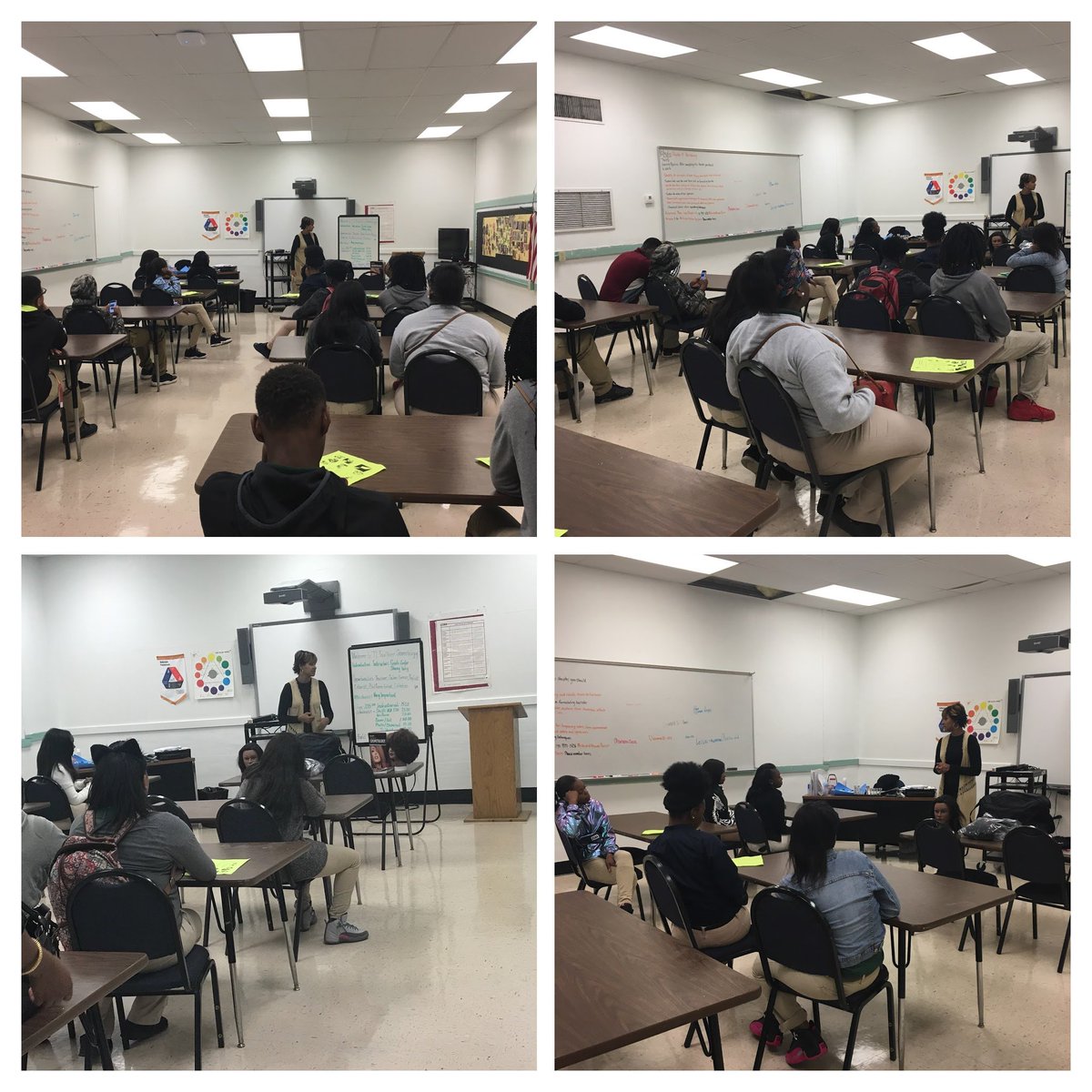 faulkner_ctc's tweet photo. Check out the @VHSAcademies tour of Faulkner this morning! Students are having a"hair-raising" time this Halloween learning about cosmetology! #tlfctc #tlfcosmo #vigortour @Careertechmob @MarcieMcNeal https://t.co/oP9ZdcpYkd