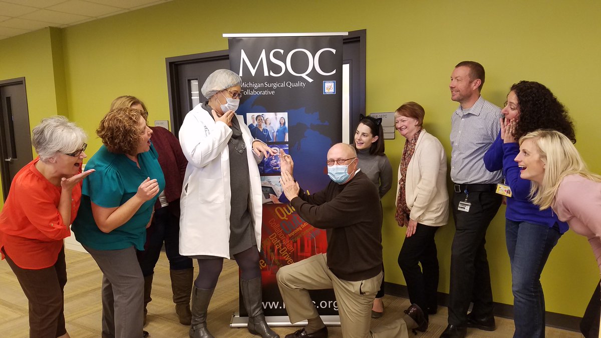 Happy #healthpolicyhalloween from @MSQCPSO! Promoting #SurgeonEngagement (get it?) in evidence-based #QualityImprovement  #BestCostume