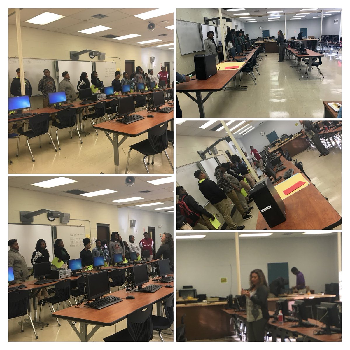 faulkner_ctc's tweet photo. Check out the @VHSAcademies tour of Faulkner this morning! They learned all about the information and technology program and opportunities available to them! #tlfctc #tlfnetworking #vigortour @Careertechmob @MarcieMcNeal https://t.co/WSjD0NNwWD