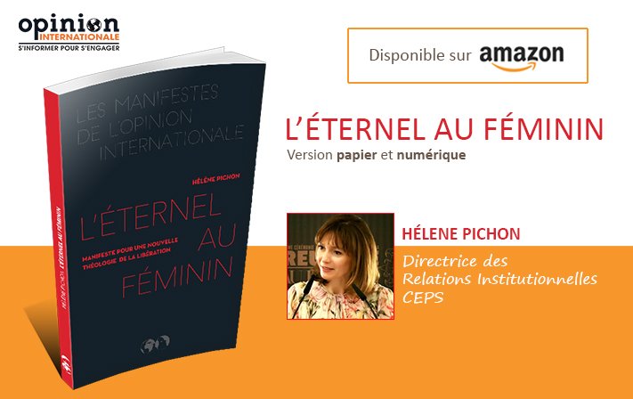 Aymeric_CM's tweet photo. L'ÉTERNEL AU FÉMININ - @HlnePichon  #femme de foi, de conviction et de cœur consacre son ouvrage à l'#égalité H/F au sein des religions 👌 https://t.co/Wd0pCydNj6