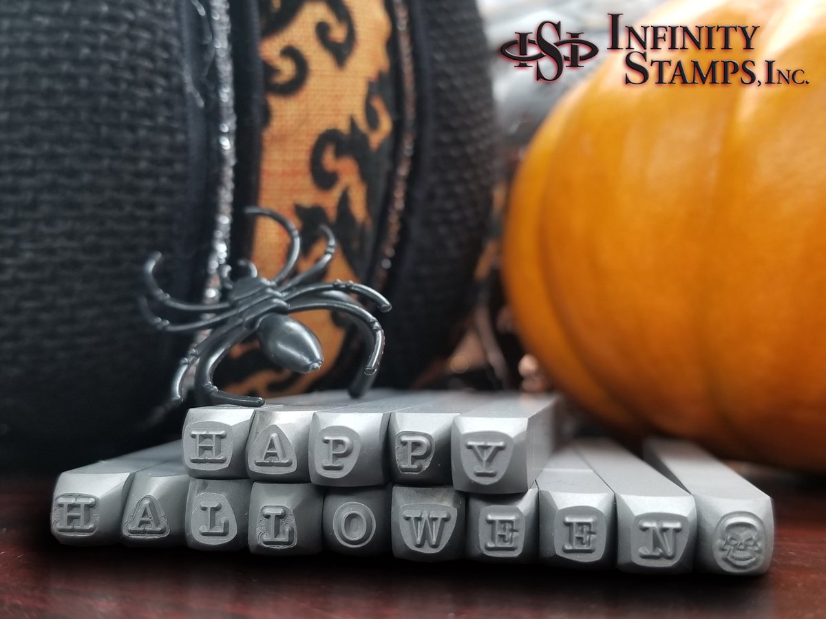 InfinityStamps's tweet photo. Happy Halloween from all of us at Infinity Stamps! #boo #happyhalloween #metalstamps #infinitystamps https://t.co/uGr5L2SP5I