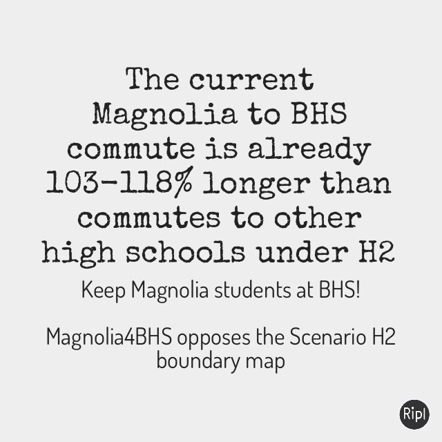 Magnolia4BHS's tweet photo. Sign the petition linked in our profile! #Magnolia4BHS via https://t.co/yLCgbltTwB https://t.co/9aoOmrV5DP