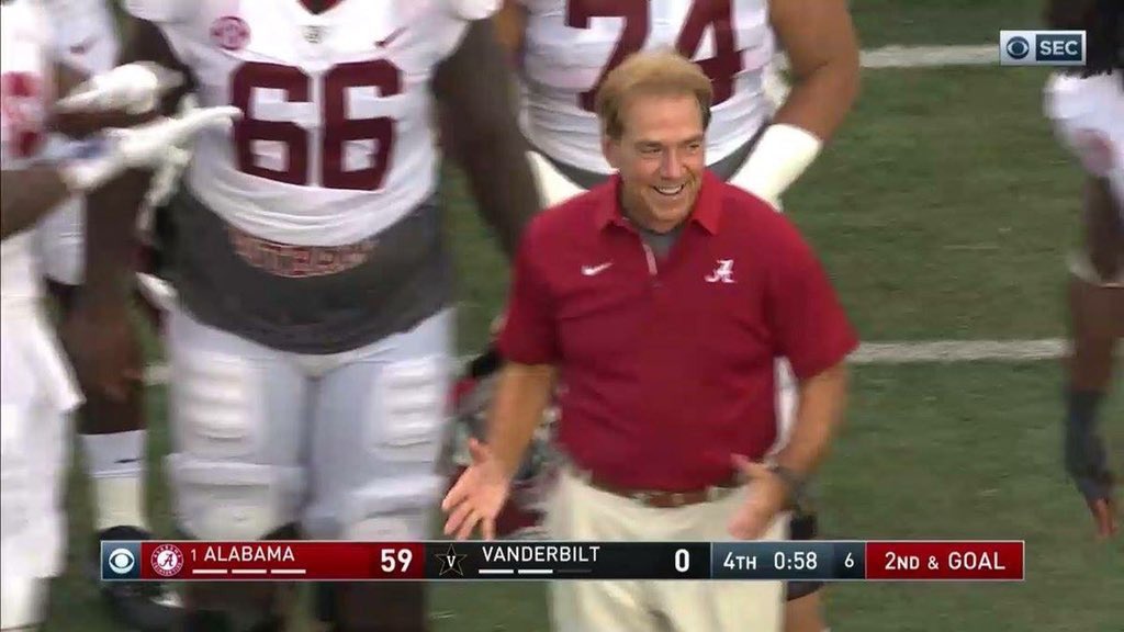 Happy birthday Nick Saban!!!! We luv u 