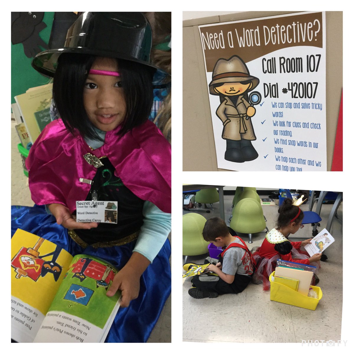 Today my word detectives earned their official badges and are ready to advertise their expertise. <a href="/LucyCalkins/">Lucy Calkins</a> <a href="/HawksNestSTEAM/">Hawks Nest STEAM</a> 🕵🏼‍♀️👍🏼💕