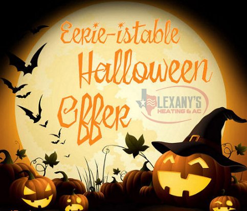 lexanysheating's tweet photo. GET $100 OFF ANY NEWLY INSTALLED UNIT! OUR HALLOWEEN SPECIAL PROMO! CALL @lexanysheating 972.685.2971 https://t.co/b4UBqVgu2E