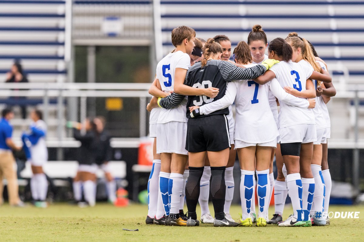 DukeATHLETICS's tweet photo. Not done yet 😏
Same goal: ACC Championship 🏆

National Rankings ⤵️
@DukeFH 2⃣
@DukeWSOC 2⃣
@DukeMSOC 6⃣ https://t.co/ZwxD0KQ7EW