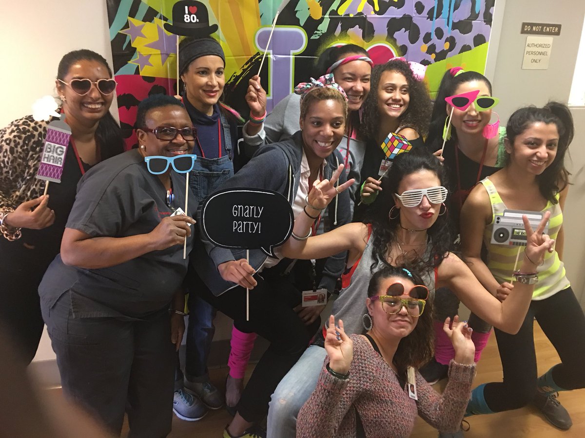 GoviaLester's tweet photo. Special recognition to all who visited the Weill Cornell Dental Practice. They were taken back to the 80’s in class and style. https://t.co/fFiZkIRoqN