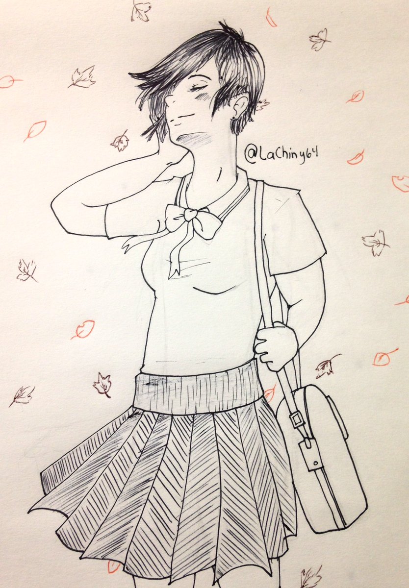 Bus_LaChiny64's tweet photo. To finish #Inktober2017 I made this! https://t.co/WxDFmaVXxG