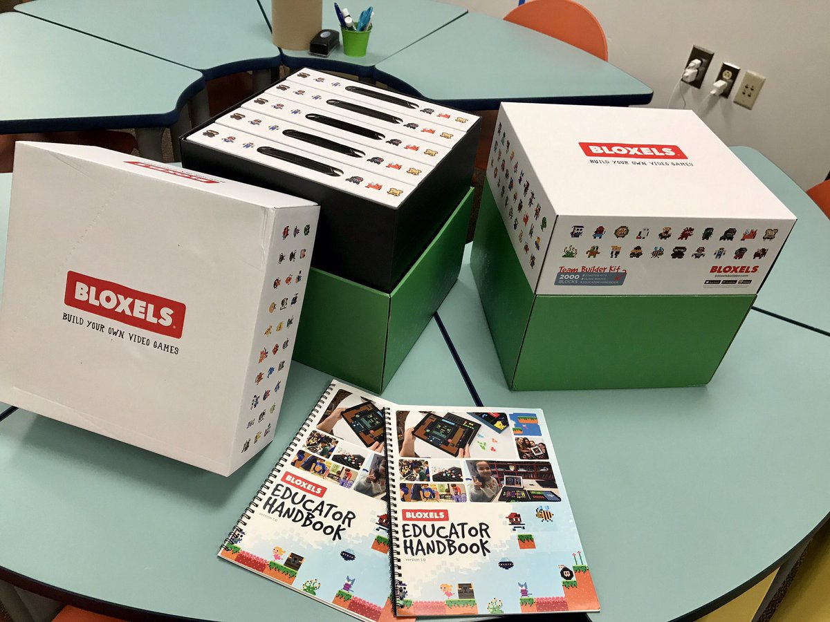 coachmford's tweet photo. @bloxelsbuilder @BCSLions1 BCSHS provided a few bundles for the Steam Collaboratory! #futureready #videodesigners https://t.co/xZ8xy7KhJs
