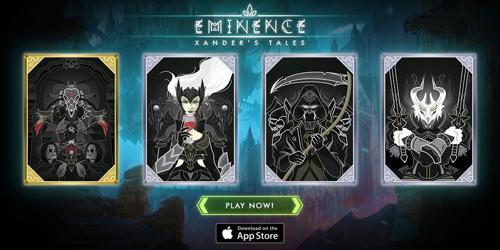 playeminence's tweet photo. Happy #Halloween! Make sure you stay safe tonight!Download now - https://t.co/hXtTYiGXxG #tcg #eminence #xander #halloween https://t.co/1iyHfIR6Wc