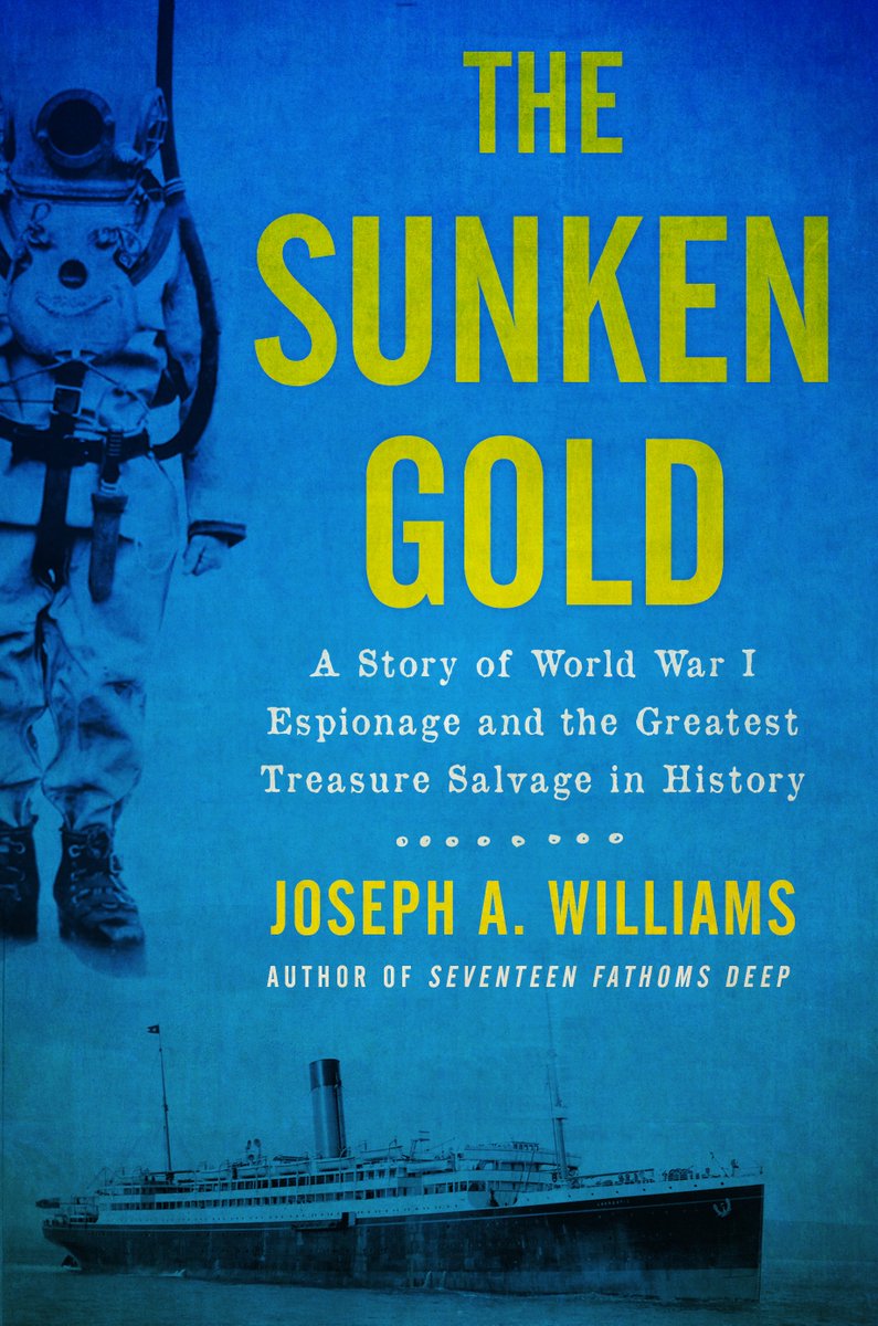 ChiReviewPress's tweet photo. Treasure that Saturday morning, Connecticut: sleep in, then check out #SunkenGold author Joseph Williams at 11am Nov 4th @danburylibrary https://t.co/BOAFDKXIg0