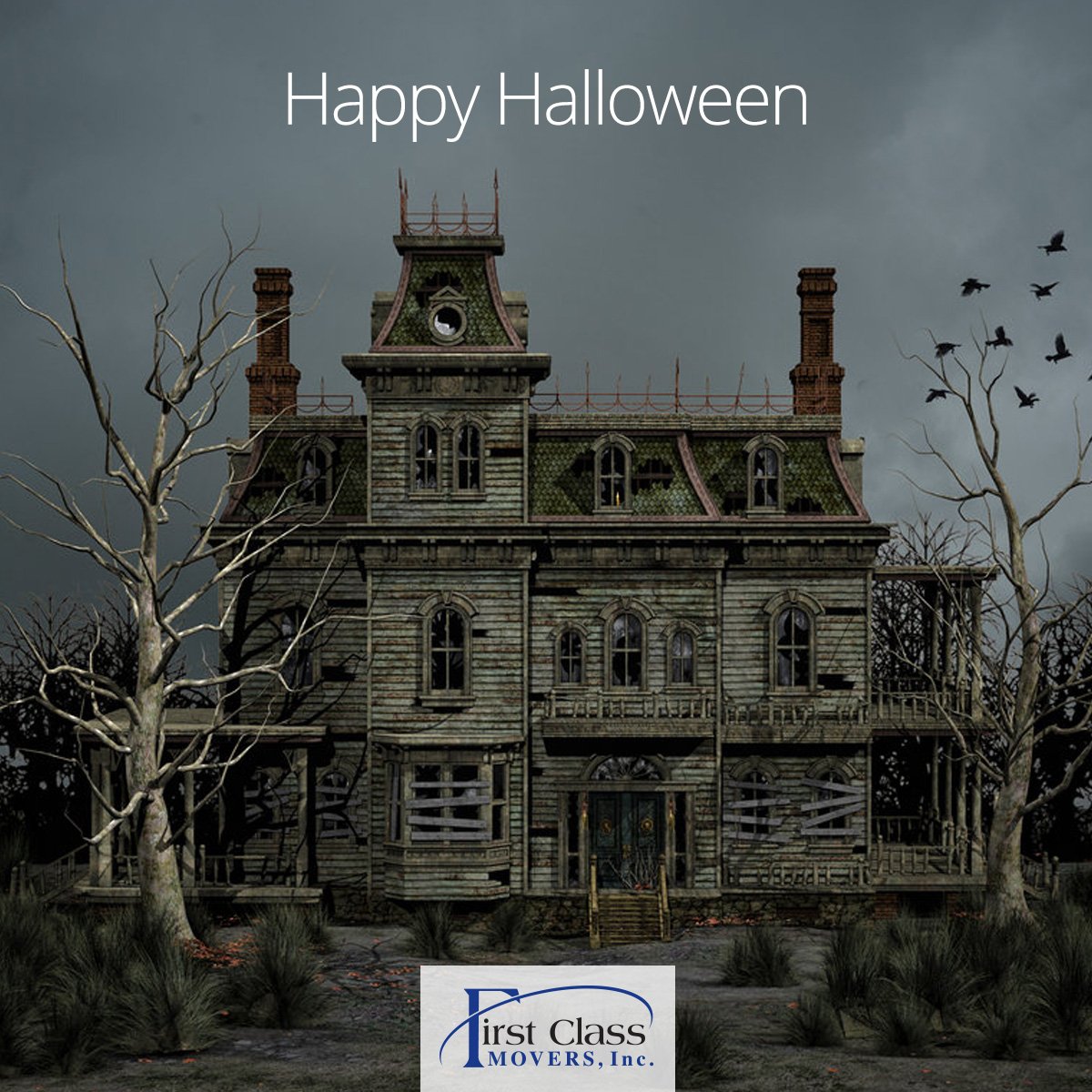 KingWillyStudio's tweet image. Happy Halloween from all at First Class Movers.

We move mansions to haunted houses!

#FirstClassMovers #Movers #Moving #Halloween