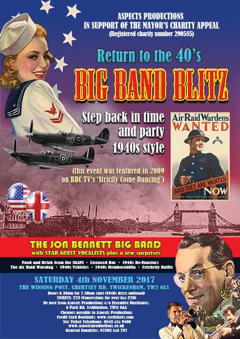 This year's Big Band Blitz takes place in Twickenham at the Winning Post on Saturday in aid of the Mayor's Charities <a href="/Whittonvillage/">Whitton Village</a>