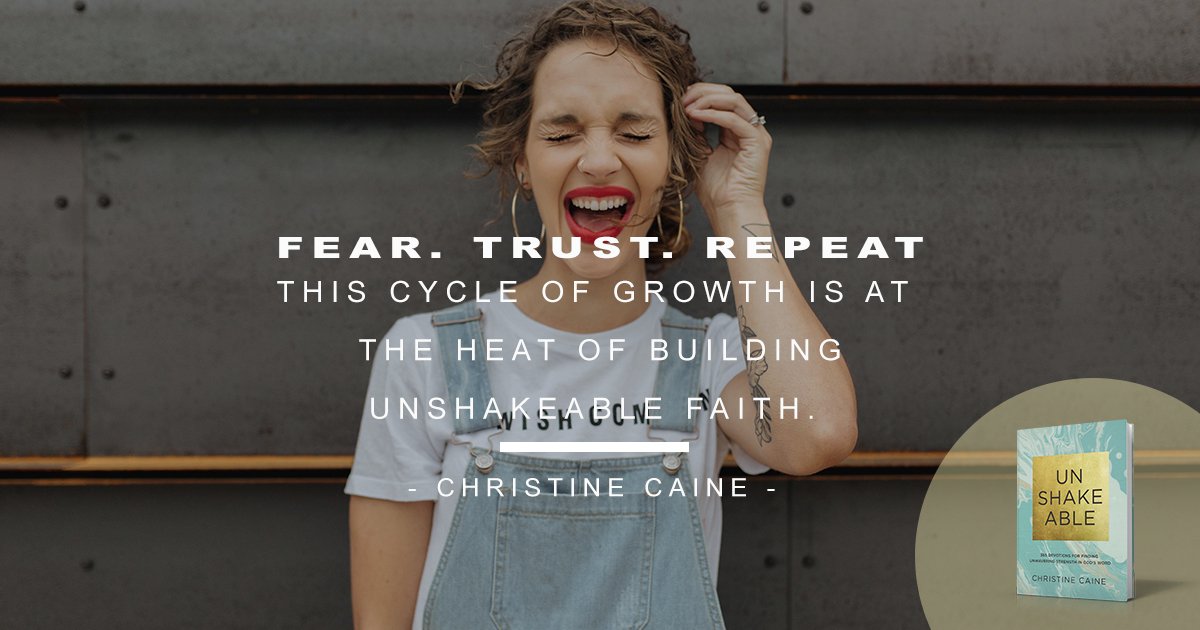 tomirose's tweet photo. Join Christine Caine and build your faith through her new 365-day devotional–Unshakeable. #PropelPromo - https://t.co/g5dceAuOc4 https://t.co/3bHtQdqeN3
