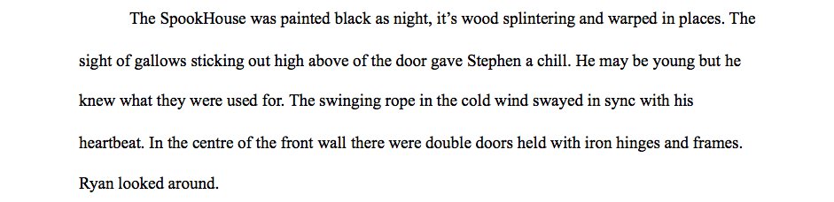 Being_Human17's tweet photo. A few extracts from a #HalloweenThemedStory by @junojakob ©Juno Jakob 2017 called "SPOOKHOUSE" in celebration of #HalloweenHumanities p.3-4 https://t.co/2C93vxaMrS